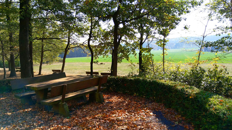 Ferienwohnung Lausitzblick - Der ehemalige Park des Weißiger Schloßes Bild 3